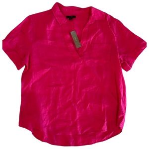 Linen Short Sleeve Tunic